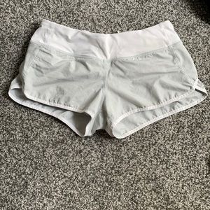 Lululemon speed shorts